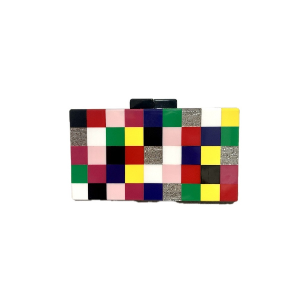 Colorful Mosaic Clutch
